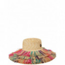 KURT GEIGER - Raffia Wide Brim Hat - 69 - 5631069449/69