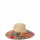 KURT GEIGER - Raffia Wide Brim Hat - 69 - 5631069449/69