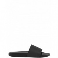 Polo RALPH LAUREN - Polo Slide-sandals-slide - Black White Pp - 809852071011/BLACK White Pp