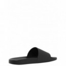 POLO RALPH LAUREN - POLO SLIDE-SANDALS-SLIDE - BLACK WHITE PP - 809852071011/BLACK WHITE PP