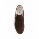 POLO RALPH LAUREN - BEDFORD PP-SNEAKERS-LOW TOP LACE - CHOCOLATE BROWN DARK BROWN - 809P13079002/CHOCOLATE BROWN DARK BROWN