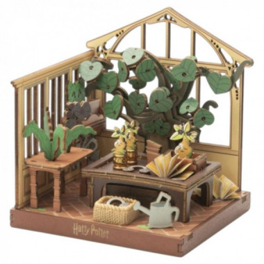 Maqueta Clases de Herbolog&iacute;a Harry Potter