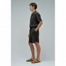 Bermudas SALSA JEANS Lino Verde