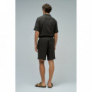 Bermudas SALSA JEANS Lino Verde