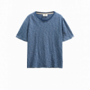 Camisetas Hombre Camiseta ANERKJENDT Akvillads Blue Indigo
