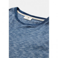 Camisetas Hombre Camiseta ANERKJENDT Akvillads Blue Indigo