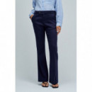 Vaqueros Mujer Pantalones SALSA JEANS Chinos Flare de Lino