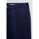 Vaqueros Mujer Pantalones SALSA JEANS Chinos Flare de Lino