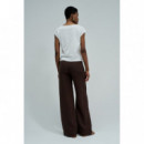 camisetas mujer Top SALSA JEANS con Aplicación Dorada