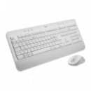 TECLADO+RATON MK650 WIRELESS BLANCO LOGITECH