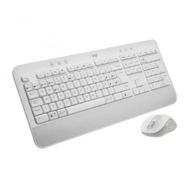 TECLADO+RATON MK650 WIRELESS BLANCO LOGITECH