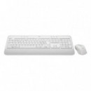 TECLADO+RATON MK650 WIRELESS BLANCO LOGITECH