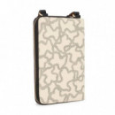 Funda de Móvil Kaos Icon Beige con Correa TOUS
