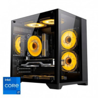 Ordenador Gaming Infinity Mini Rgb Black Intel I7-14700K, 16GB DDR5, Ssd 1TB Nvme, Refrigeración Líquida  GM