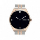 Smartwatch Maxcom EcoWatch EW05 Dorado con Llamadas y AMOLED HD