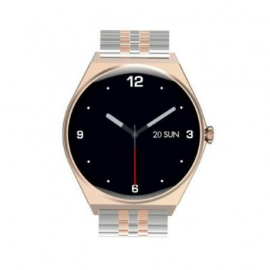 Smartwatch Maxcom EcoWatch EW05 Dorado con Llamadas y AMOLED HD