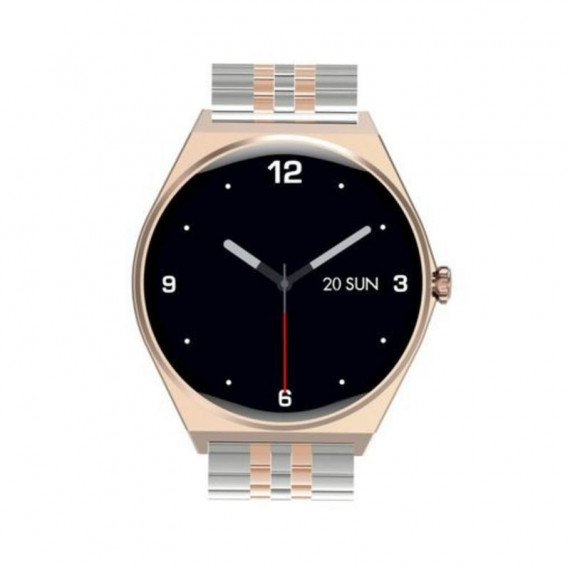 Smartwatch Maxcom EcoWatch EW05 Dorado con Llamadas y AMOLED HD