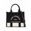 KARL LAGERFELD - K Rsg Square Mn Tote Col Blk - 1UG - A3W50027/1UG