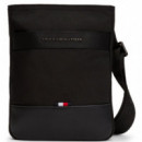 TOMMY HILFIGER - TH NYLON TRAVEL MINI CROSSOVER - BDS - F|AM0AM13473/BDS