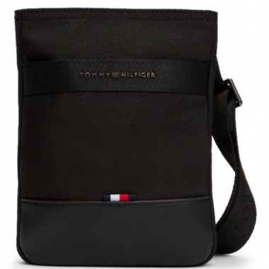 TOMMY HILFIGER - TH NYLON TRAVEL MINI CROSSOVER - BDS - F|AM0AM13473/BDS