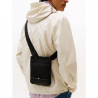 TOMMY HILFIGER - Th Nylon Travel Mini Crossover - Bds - F|AM0AM13473/BDS