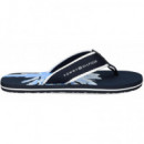 TOMMY HILFIGER - Th Hi Vulc Lth Street - DW5 - F|FM0FM05626/DW5