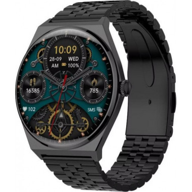Smartwatch Maxcom EcoWatch EW05 con Llamadas Bluetooth, Negro