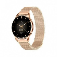 Smartwatch Reloj MAXCOM Ecowatch EW03 Gold