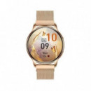 Smartwatch Reloj Maxcom Ecowatch EW03 Gold