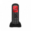 Teléfono Fijo Maxcom MM39D SE 4G Inalámbrico Negro