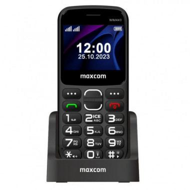 Tel&eacute;fono M&oacute;vil Maxcom MM443 4G Negro (Pantalla 1.77 Pulgadas)