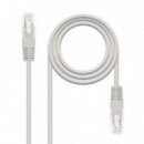 Cable de Red Latiguillo Nanocable Cat.5e UTP RJ45 Flexible 1,5 Metros Gris