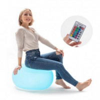 Asiento Hinchable Led INNOVAGOODS Pulight con Mando a Distancia (100KG, IP68)