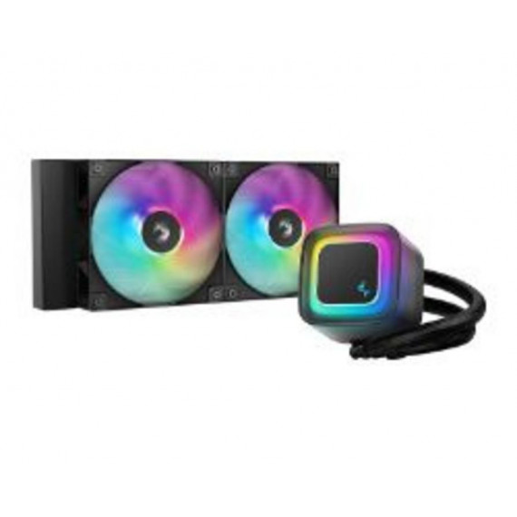 Refrigeración Líquida DeepCool LE240 V2 LED RGB Negra (R-LE240-BKAMMC-G-2)