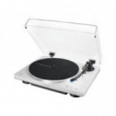 Tocadiscos Audio-Technica Automático Bluetooth Blanco (AT-LP70XBTWS)