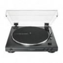 Tocadiscos Audio-Technica Automático USB 2.0 Gris/Metálico (AT-LP60XUSBGM)