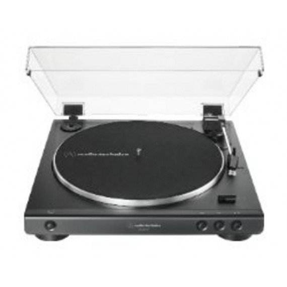 Tocadiscos Audio-Technica Automático USB 2.0 Gris/Metálico (AT-LP60XUSBGM)