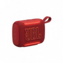 Jbl GO5 Altavoz Bluetooth con Auracast y Luces Led Rojo