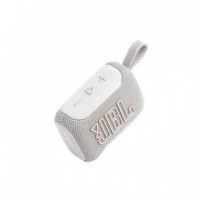JBL GO5 Altavoz BLUETOOTH con Auracast y Luces Led Blanco