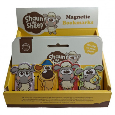 Set de Marcap&aacute;ginas Magn&eacute;ticos Oveja Shaun