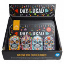 Set de Marcapáginas Magnéticos Día de los Muertos