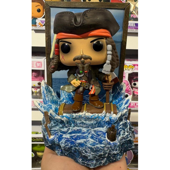Diorama Jack Sparrow Piratas del Caribe