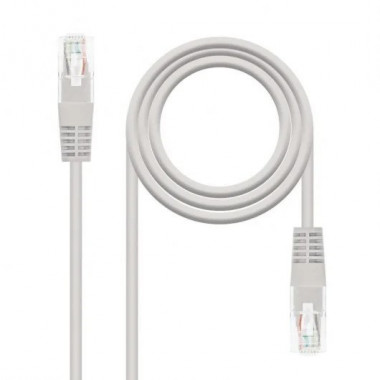 Cable de Red CAT.5 Utp Flex 1.5M NANOCABLE Grey