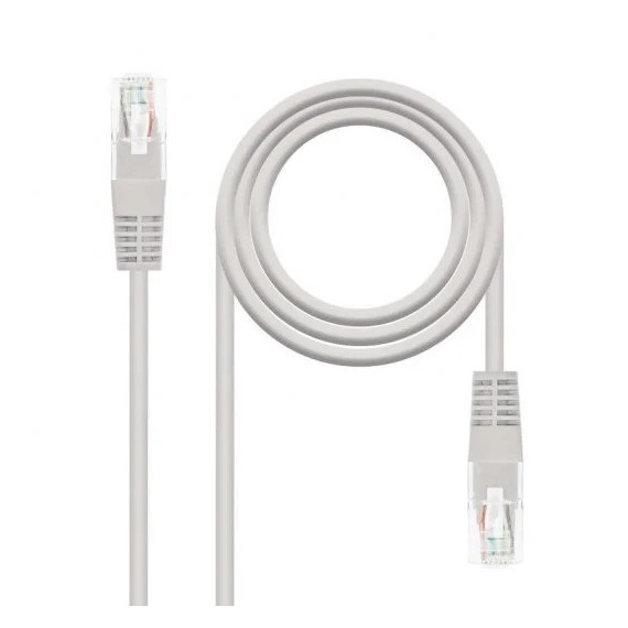 Cable de Red CAT.5 Utp Flex 1.5M NANOCABLE Grey