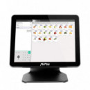 Tpv AVPOS K4000 15" Slim Tactil N100/8GB/SSD128GB/W11P/BLACK 3YR Garantia
