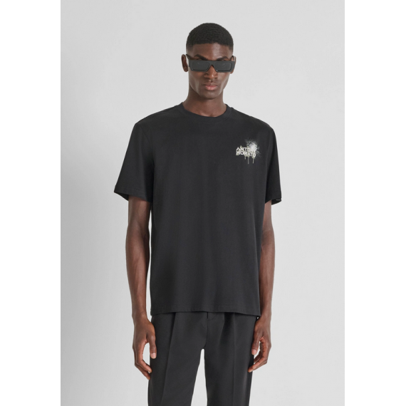 Camiseta ANTONY MORATO Negra Estampado Espalda