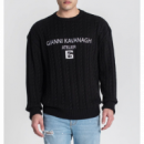 Jersey punto Gianni Kavanagh negro