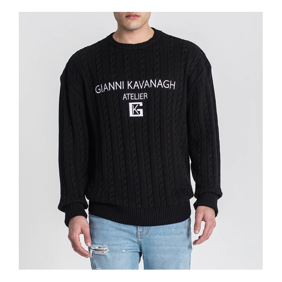 Jersey punto Gianni Kavanagh negro