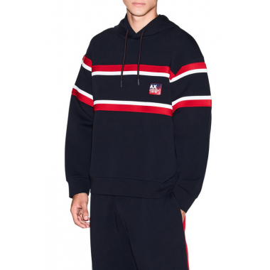 Sudadera ARMANI EXCHANGE Retro Sport Azul Marina