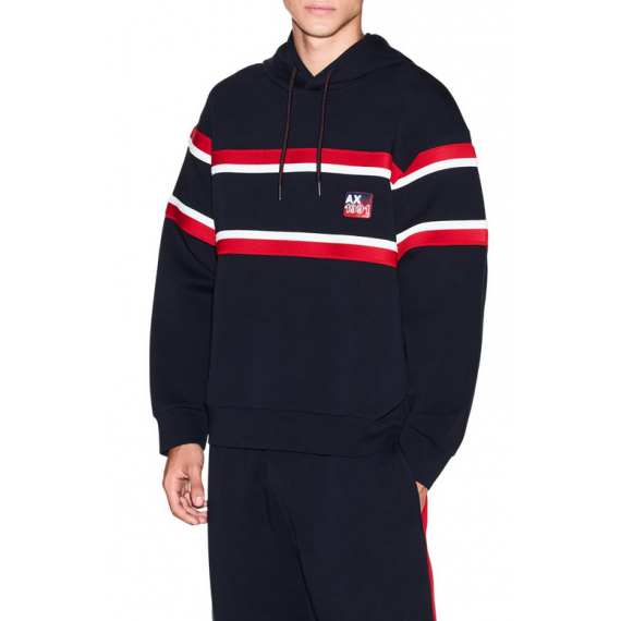 Sudadera ARMANI EXCHANGE Retro Sport Azul Marina